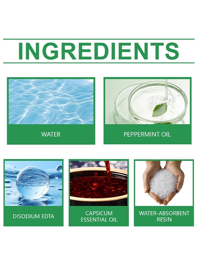 MOONSPRY Rats Repellent Spray, Rodent Repellent, 100% Natural Repel Mice, Outdoor Garden Mint Scented Rat Repellent Spray, Use To Prevent, Catch And Repel Rats, Eco-Friendly Mouse Repellent Spray Natural Non-Toxic, 150ml - Image 3